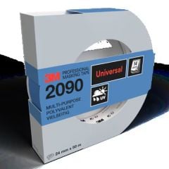 3M 2090 Mavi Maskeleme Bandı 24mm x 50mt 6 RULO