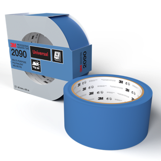3M 2090 Mavi Maskeleme Bandı 48mm x 50mt  6 RULO
