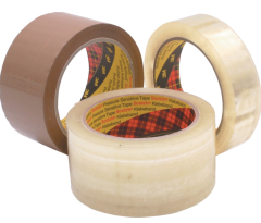 3M 371 Koli Bandı Şeffaf 75mm x 990mt