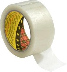 3M 371 Koli Bandı Şeffaf 75mm x 990mt
