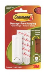 3M Command 17041 İpli Çerçeve Askısı 1 Paket
