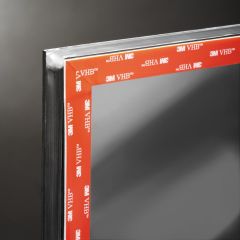 3M 4611F VHB Çift Taraflı Akrilik Bant Koyu Gri 6mm*33mt