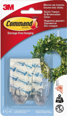 3M Command 17091 Orta Boy Şeffaf Askı 1 Paket