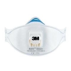 3M 9322+ Gen3 Auro FFP2 Ventili Toz Maskesi 10 Adet