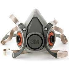 3M 6200 Yarım Yüz Gaz Maske ve 3M 6035 P3 Toz Filtresi Seti