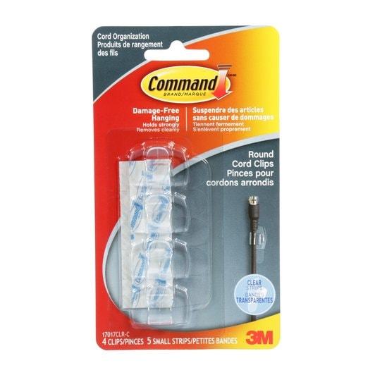 3M Command 17017 Şeffaf Kablo Düzenleyici