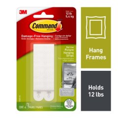 3M Command 17207 Dar Cırt Bant 1 Paket