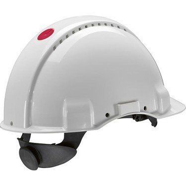 3M G3000NUV-VI Havalandırmalı Vida Ayarlı Beyaz Baret 10 Adet