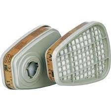 3M 7502 Yarım Yüz Maskesi  ve 3M 6051 A1 Filtre Seti