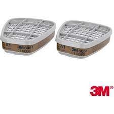 3M 7502 Yarım Yüz Maskesi  ve 3M 6051 A1 Filtre Seti