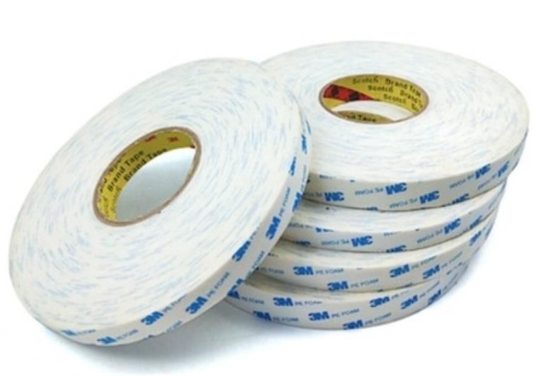 3M 9R110W Çift Taraflı Köpük Bant Beyaz Renk 10mm*5mt