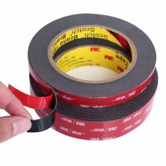 3M 5925F VHB Çift Taraflı Akrilik Bant Siyah 18mm*3mt