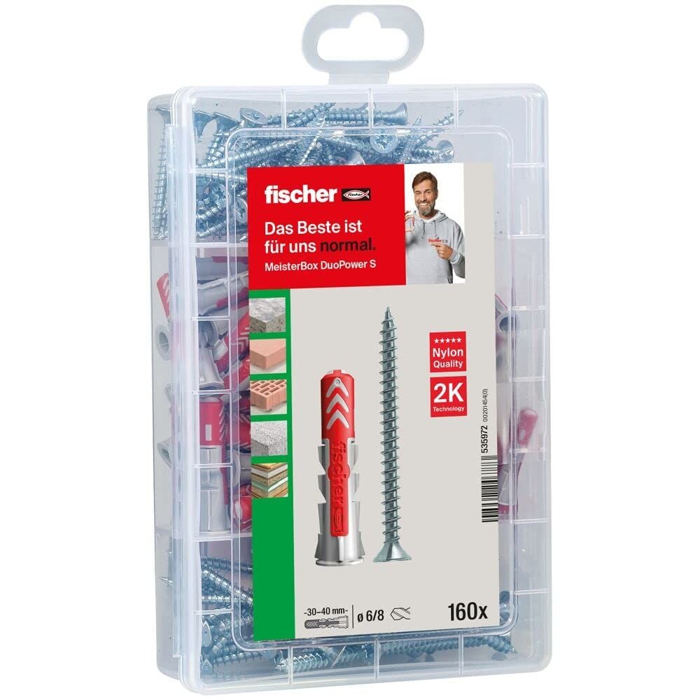 FISCHER 535972 Meister Box DuoPower S 160 Parça Set