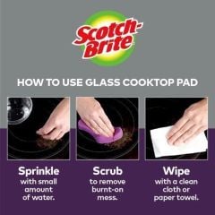 3M Scotch Brite Cam Ocak Temzileme Pedi 5 Paket