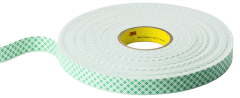 3M 4008 Çift Taraflı Poliüretan Bant Beyaz 3.2mm Et Kalınlığında 19mm*33mt