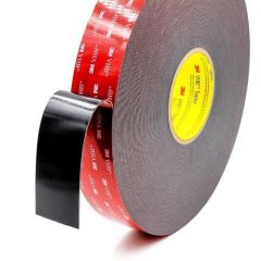 3M 5925F VHB Çift Taraflı Akrilik Bant Siyah Renk 24mm*33mt
