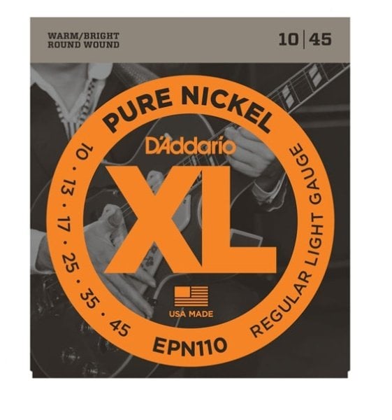 Daddario EPN110 Set Elk Gtr Nikel Reg.Lite