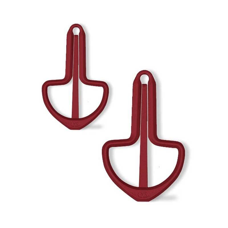 Musik Schwarz İkili Jaw Harp Set Boy:56mm+75mm FHDUORD