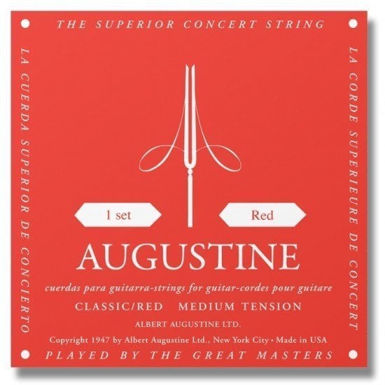 Augustine Classic Red Med. Ten. Klasik Gitar Teli