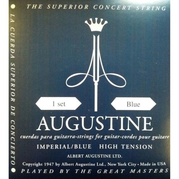 Augustine T0424 Imperial Blue High Ten. Klasik Gitar Teli