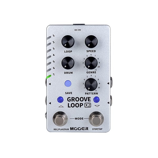 Mooer Groove Loop X2 Stereo Looper Pedalı (M721)