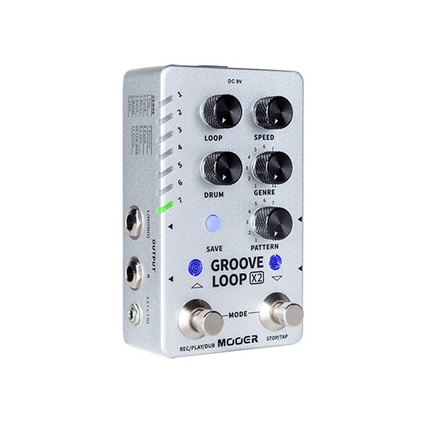 Mooer Groove Loop X2 Stereo Looper Pedalı (M721)