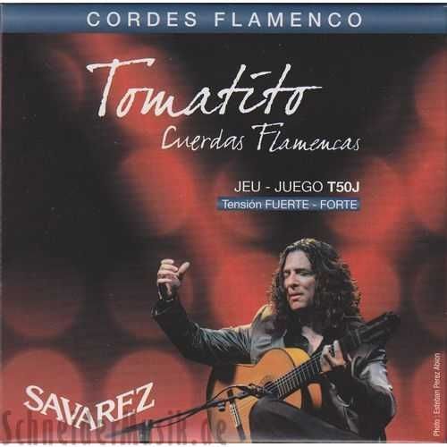 Savarez T50J Cordes Flamenco Forte Tansiyon Klasik Gitar Teli
