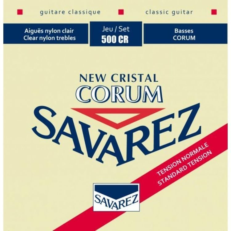 Savarez 500 CR Corum New Crystal Rouge Normal Tansiyon Klasik Gitar Teli