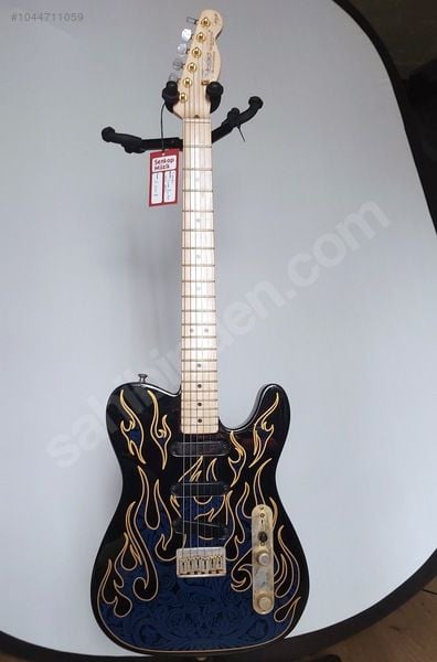 Fender James Burton Telecaster Akçaağaç Blue Paisley Flames Elektro Gitar