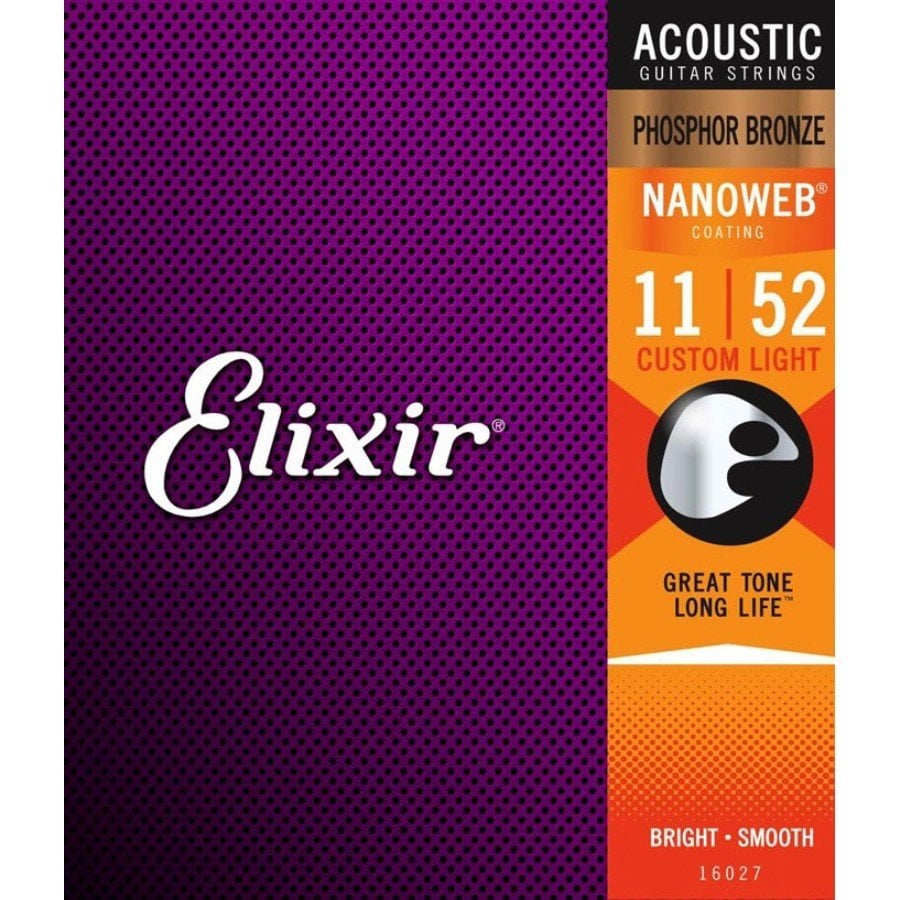 Elixir 011-052 Fosfor Bronz Akustik Gitar Teli (16027)