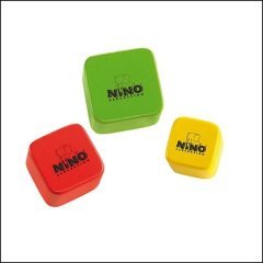 Nino 507MC Wood Shakers Square Multi Color