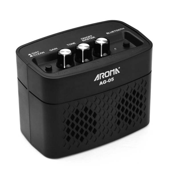 Aroma 5W Bluetooth Gitar Amfisi AG05BK