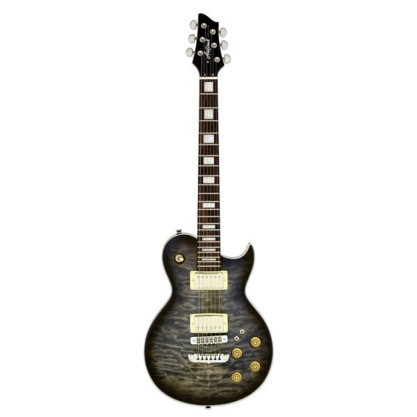Aria Pro II PE480SBKB Elektro Gitar