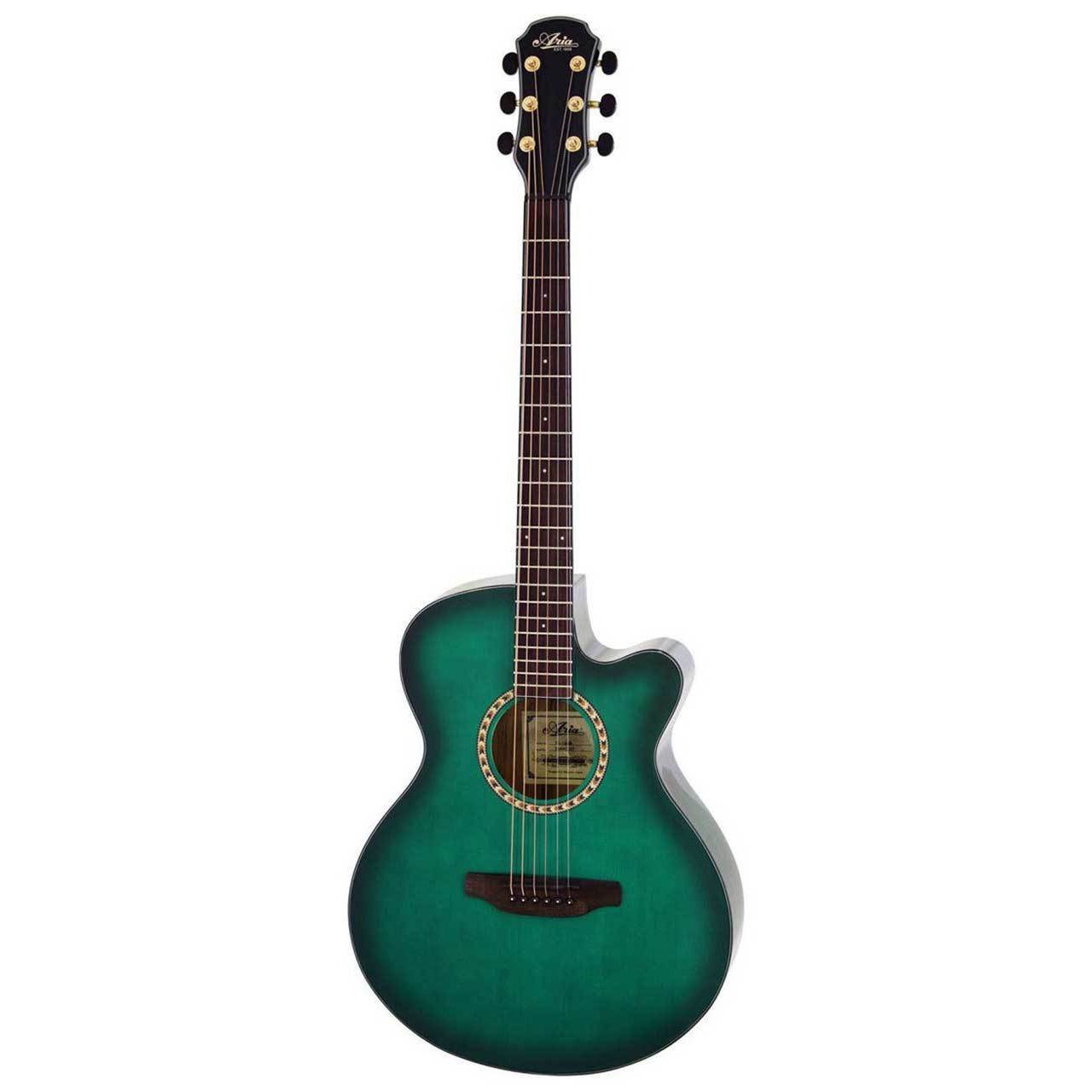 Aria TG1SGR Cutaway Akustik Gitar