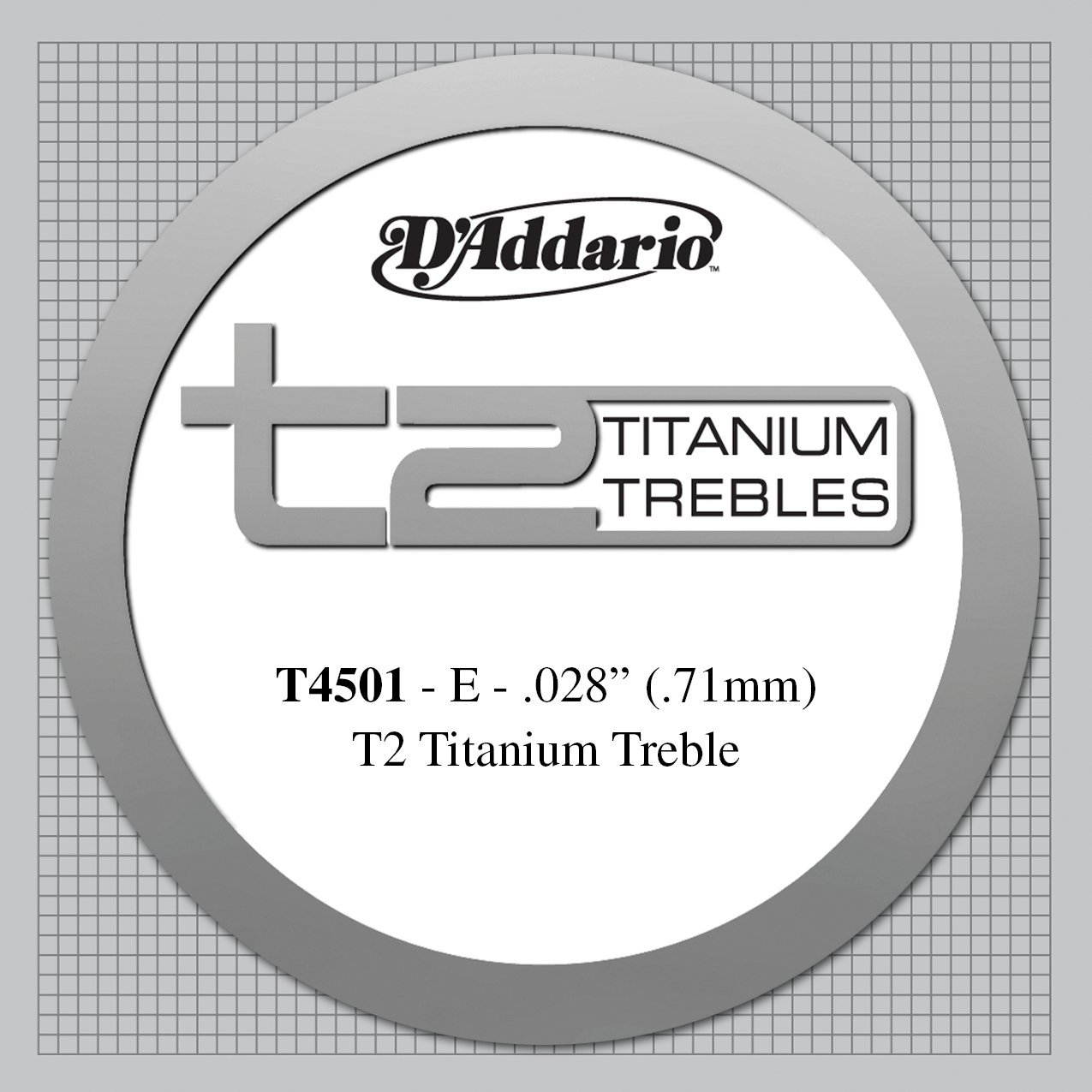 Daddario T4501 Klasik Gitar Tek Tel T2 Titanium .028 Normal