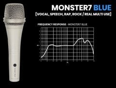 Sire Marcus Miller MONSTER7S Mikrofon (Kırmızı/Mavi Çiftli Paket)