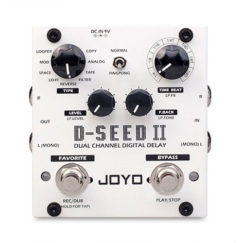 Joyo DSEEDII Stereo Delay ve Looper Pedalı