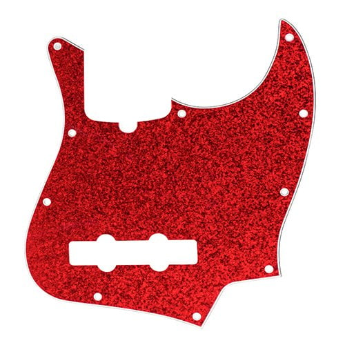 Dandrea Jazz Bass Red Sparkle Pickguard DPPJBRDS