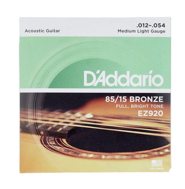 Daddario EZ920 Akustik Tel Set Gtr 8515 Med Lite
