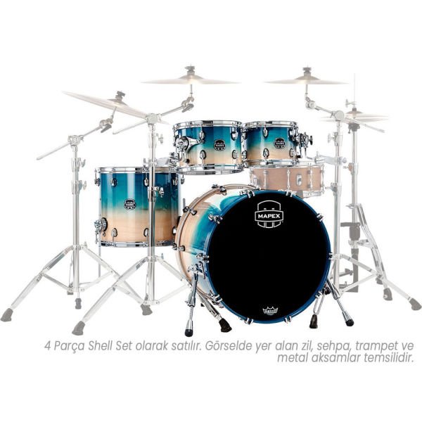 Mapex Saturn Akustik Bateri 22+10+12+16F (SR529XUQ)