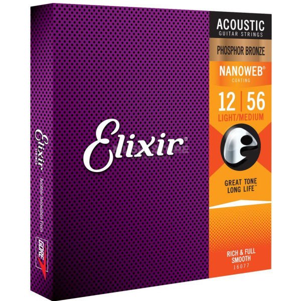 Elixir 012-056 Fosfor Bronz Akustik Gitar Teli (16077)