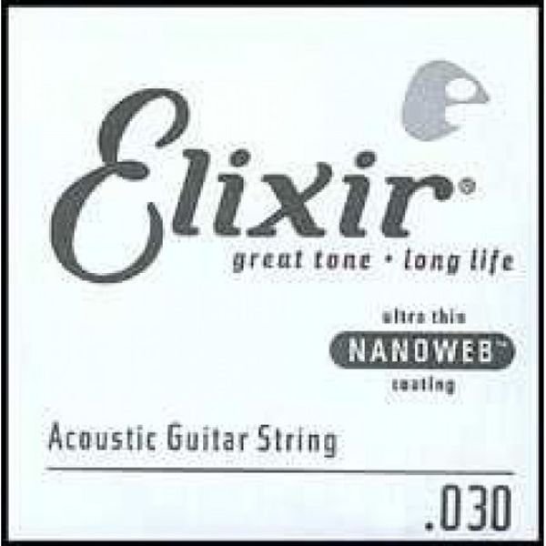 Elixir 030 Tek Bronz Akustik Gitar Teli (15130)