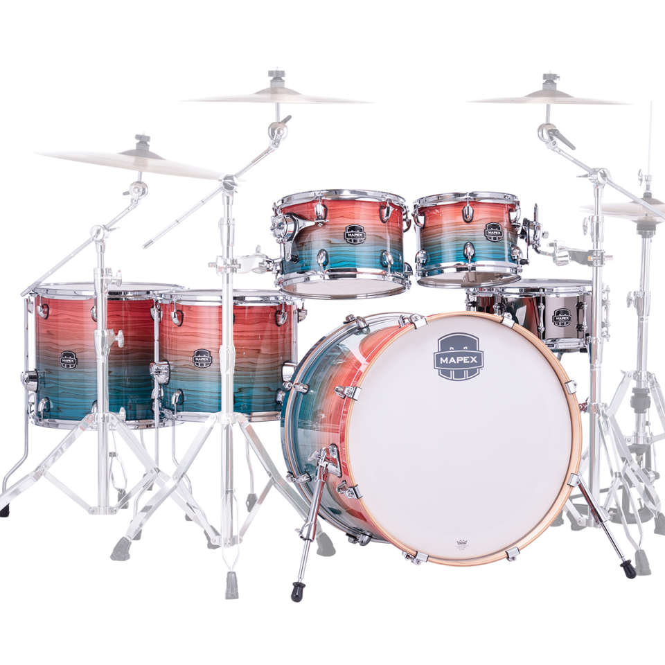 Mapex armory top drum set