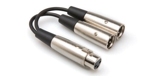 Hosa XLR Dişi - Dual XLR Erkek Y Kablo