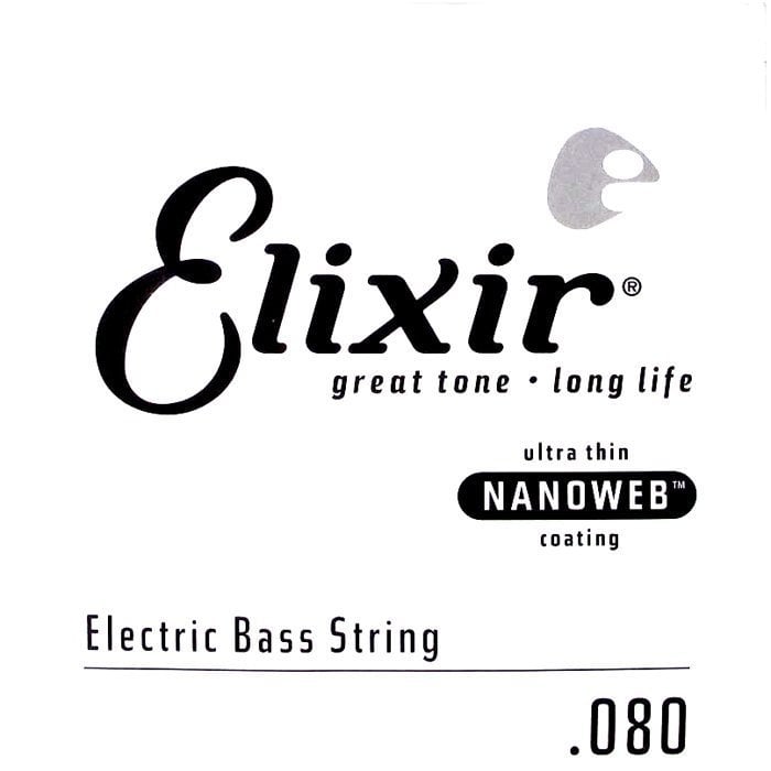Elixir 080 Tek Bas Gitar Teli (15380)