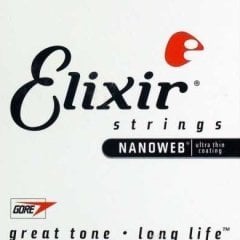Elixir 024 Tek Bronz Akustik Gitar Teli (15124)
