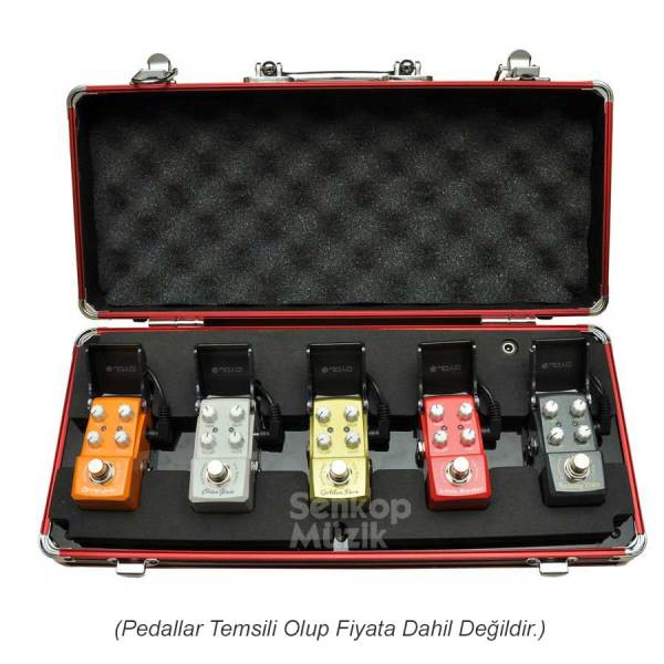 Aroma APB3 5 Adet Mini Pedal İçin Flight Case