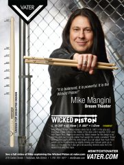 Vater VHMMWP Mike Mangini Wicked Piston Baget
