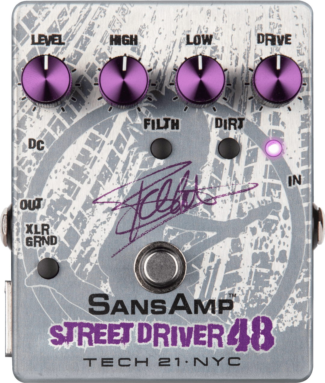 Tech 21 Frank Bello Street Driver 48 Bas Gitar Pedalı