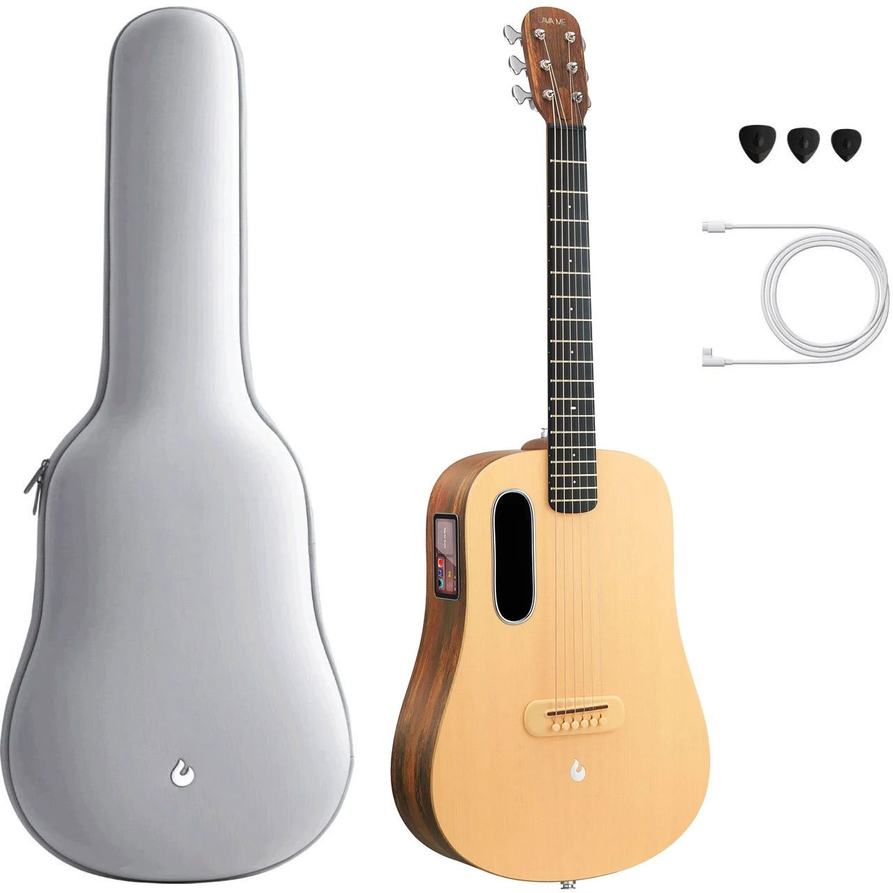 LAVA ME 4 Smart Akustik Gitar (Ladin - LVM4S36WBB)